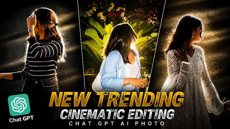 Cinematic Photo Editing with ChatGPT Viral Prompt